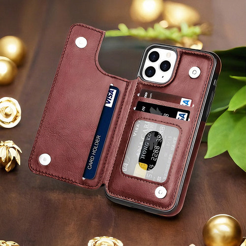 适用苹果16promax翻盖卡包手机壳