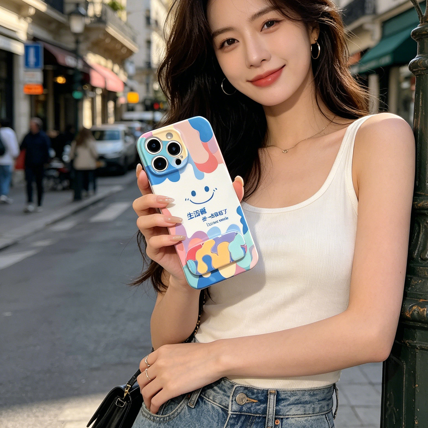镜子支架iPhone17promax手机壳
