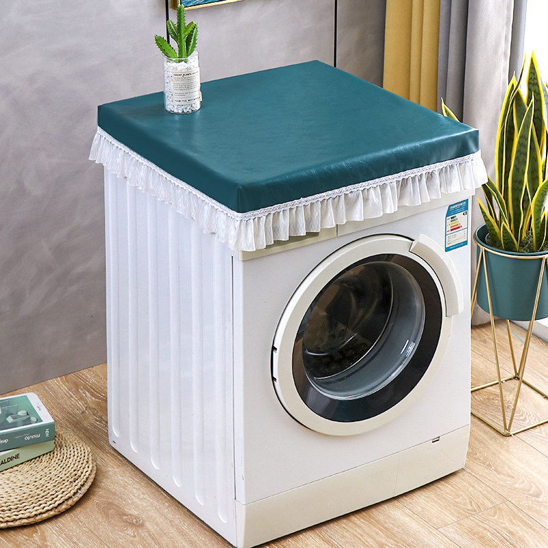 滚筒洗衣机罩盖布防水防晒适用小天鹅海尔10公斤防尘保护浴室新款