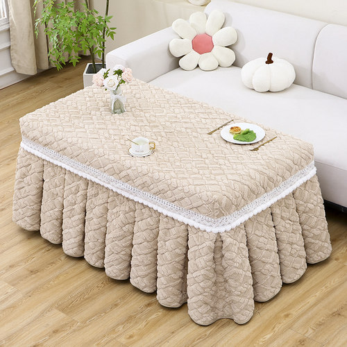 新款加厚电炉子罩套烤火桌子罩套