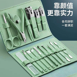 指甲钳去死皮打磨器修甲剪指甲刀神器 多功能指甲剪家用便携式
