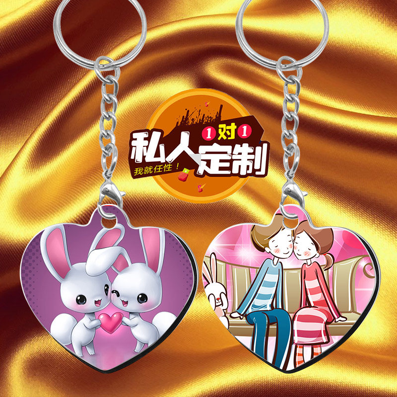 钛钢军牌项链钥匙扣定制图片照片