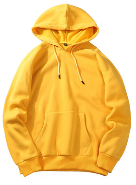 men's spring autumn cotton pure color hoodie student coats男