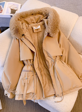 2025Winter thick warm cotton padded coat women wadded jacket