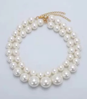 珍珠项女链欧美夸张大气个性