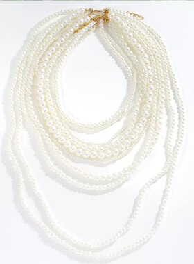 ZARA瀑布状项链女款项链