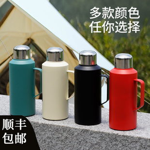 汉瓷轩-小钢炮旅行焖茶壶大容量保温杯水壶316不锈钢热水瓶泡茶具