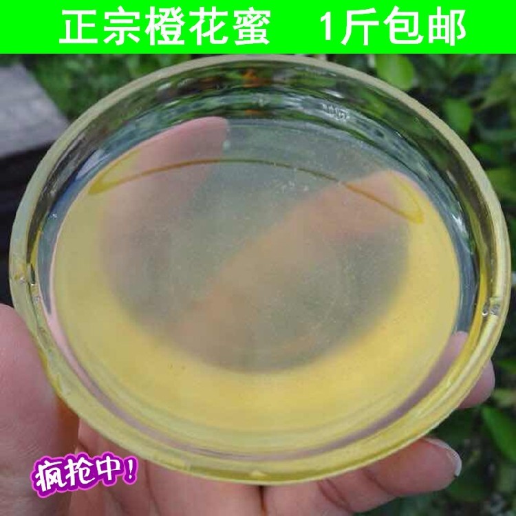恩施三峡特产巴东小神农架农家野生土蜂蜜柑橘蜜橙花蜜500克包邮