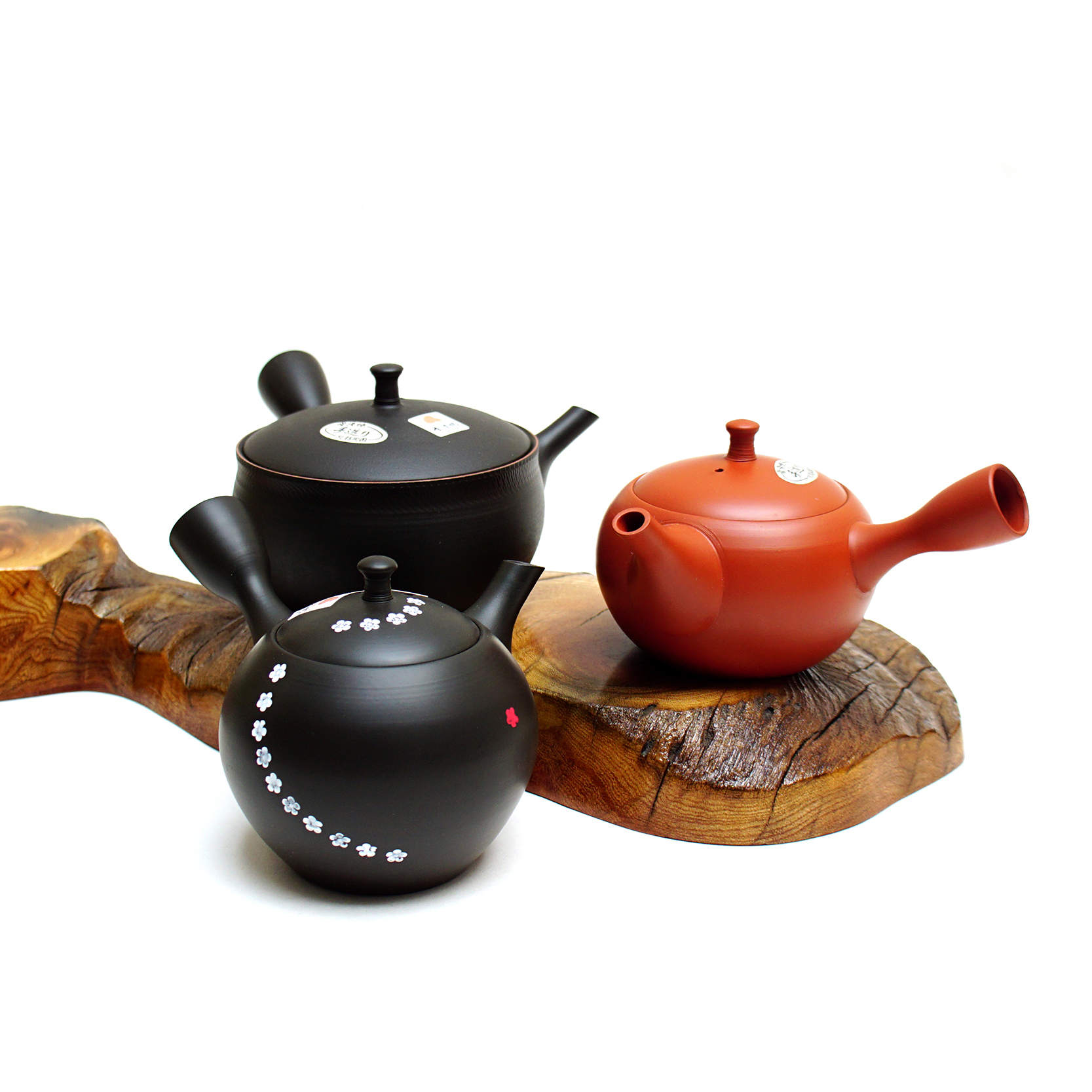 日本常滑烧侧把壶陶泡茶壶