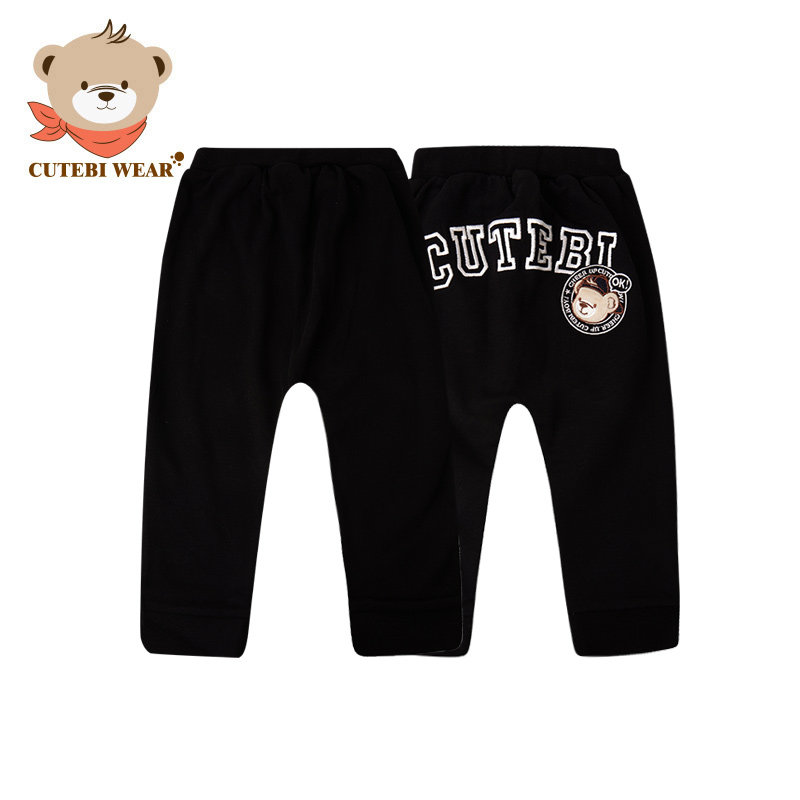 Cutebi Wear儿童裤子春秋款男童运动裤宝宝休闲长裤