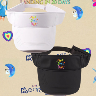 ColdPlay酷玩乐队Yellow帽子男女休闲摇滚演唱会周边遮阳空顶帽