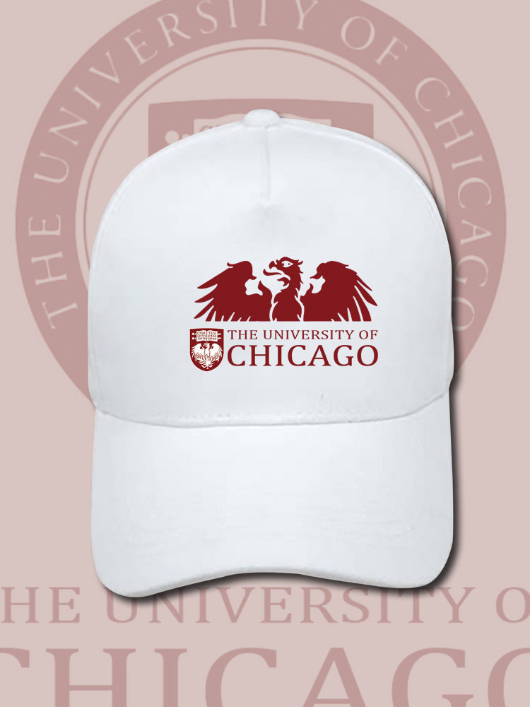 uchicago芝加哥大学棒球帽美国名校留学生纪念男女遮阳鸭舌帽定制