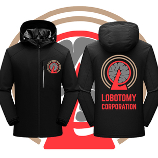 脑叶公司周边同款Lobotomy Corporation游戏连帽夹克冲锋衣外套