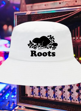 THE ROOTS乐队复古经典欧美说唱嘻哈印花图案渔夫帽男女户外盆帽