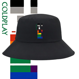 酷玩乐队Coldplay专辑周边男女2025演唱会周边巡演渔夫帽休闲潮