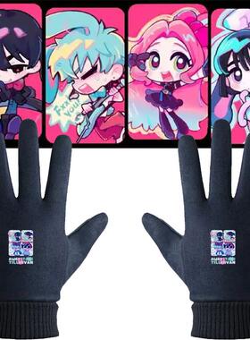 异形舞台周边alienstage ivan till秋冬二次元男女保暖骑行手套子