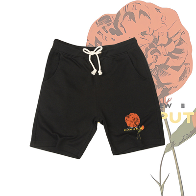 charlieputh查理普斯演唱会断眉巡回杭州深圳应援周边印花五分裤