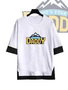 DADDY谁是你爸爸掘金IS球迷穆雷约基奇老师印花假两件 YOUR WHO