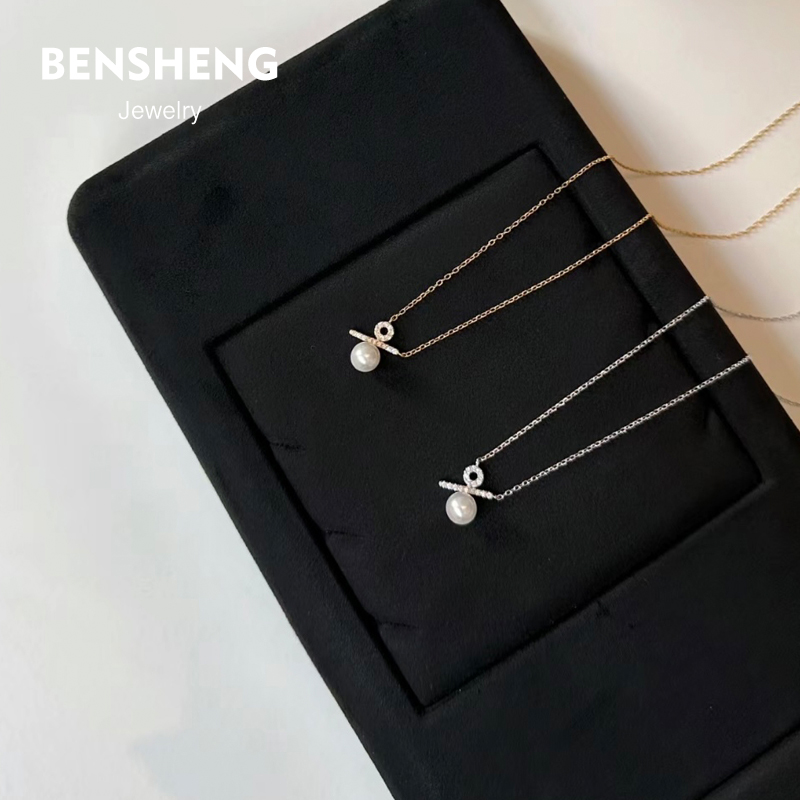 BENSHENG百分号项链女