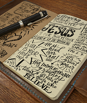 美式复古手工牛皮潮流Field Notes可用收纳包手账笔记本日记本套