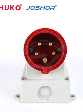 SCHUKO3芯/4芯5芯16A/32A/63A反装明装插头TYP:332/336/342/3607