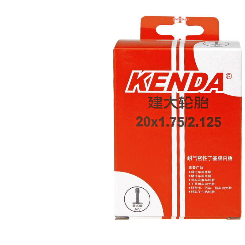建大内胎自行车20寸1.5 1.75 2.125美嘴法嘴 406/451 轮组内胎