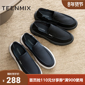 舒适百搭通勤休闲男布鞋 天美意2025新款 商场同款 3TL01AM5