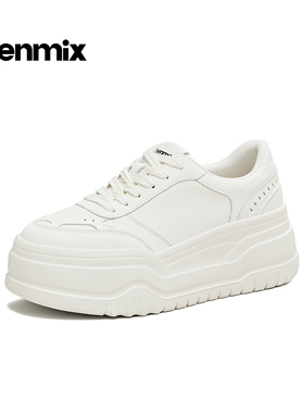 天美意2026春新款运动简约百搭厚底板鞋女休闲鞋KB107AM6