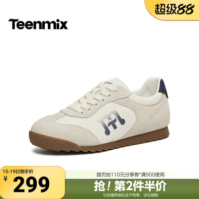 天美意2026春新款商场同款百搭日常通勤运动女德训鞋BJ312AM6