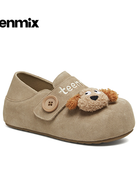 天美意2026春新款舒适单鞋狗狗款一脚蹬百搭女勃肯鞋BM141AM6