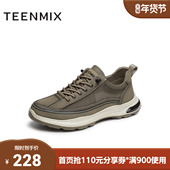 网面透气休闲厚底套脚男布鞋 天美意夏新款 商场同款 3UZ01BM5