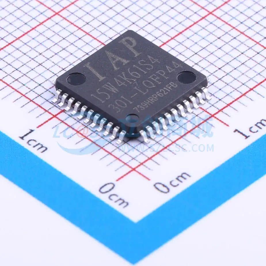 单片机芯片 IAP15W4K61S4-30I-LQFP44 LQFP-44(10x10) 61KB