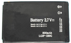 LG KX266 KF300e KS360 KT520原装KM380/500/501电池LGIP-330G/GP
