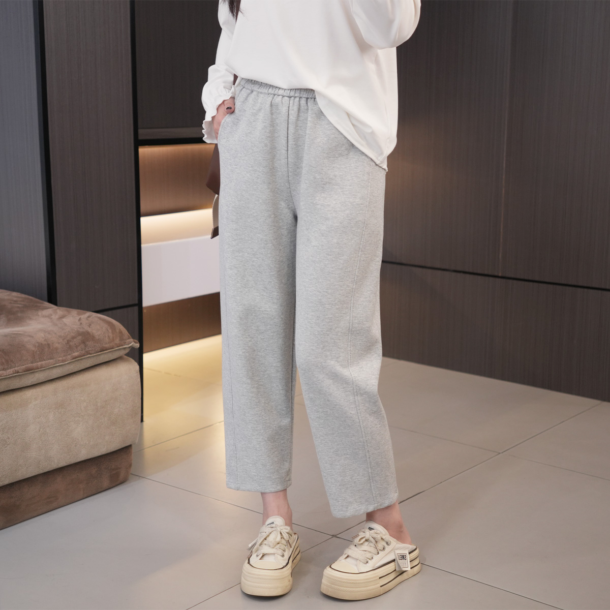 闭眼入巨显瘦高腰百搭休闲哈伦裤