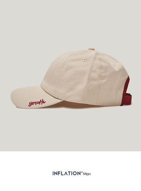 潮牌棒球帽简约百搭2026年青年户外字母图案时尚流行轻便男女通用