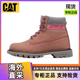 鞋 高帮粉色马丁靴固特异户外休闲工装 P308873 2025新款 CAT卡特女鞋