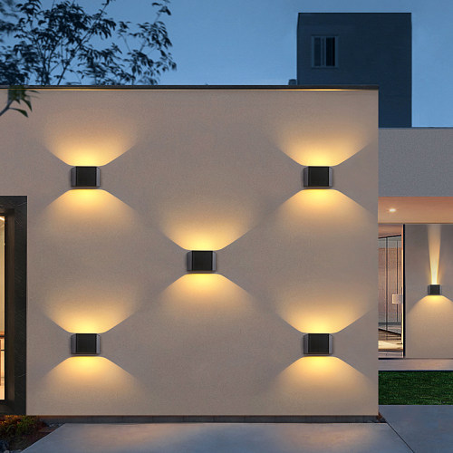 太阳能户外洗墙灯别墅庭院壁灯