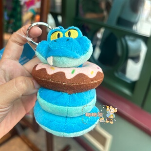 香港迪士尼疯狂动物城2甜甜圈盖瑞朱迪挂件海狸猞猁钥匙扣