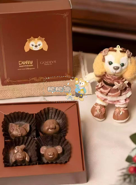 香港迪士尼达菲olu联名歌梵蒂玲娜贝儿毛绒可琦安公仔