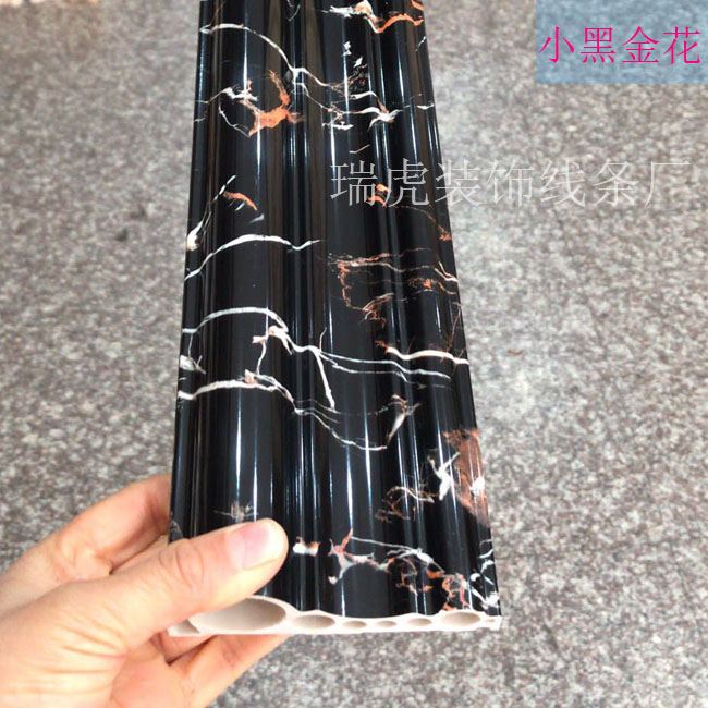 仿大理石欧式墙纸收边框12cm线条图片