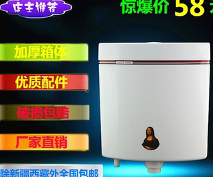 厕所水箱 节能静音水箱适用蒙娜丽莎 蹲便器水箱 双按式