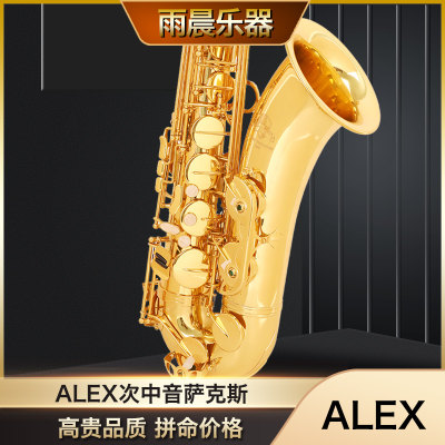 ALEX亚历克斯ATS-300降B次中音萨克斯管乐器成人初学入门考级