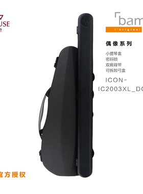 [实体店]法国BAM原装进口新品ICONIC2003XL_DG可拆卸弓盒小提琴盒