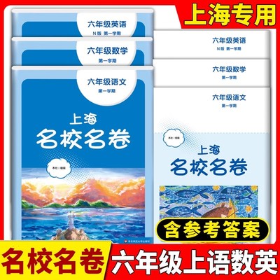 2024年上海名校名卷789