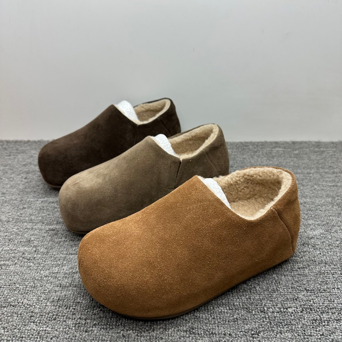 撤柜处理真皮加绒勃肯鞋女冬季新款圆头内增高保暖厚底牛皮女棉鞋,女鞋,勃肯鞋/软木鞋,淘宝优惠券,粉丝福利购,淘宝优惠卷