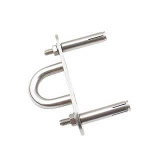 加厚不锈钢u型挂钩 吊环吊钩 吊扇钩灯钩 固定钩 秋千瑜伽挂钩