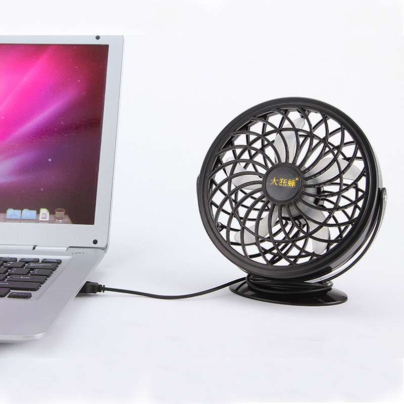 大狂蜂usb小风扇迷你办公室桌面电脑家用婴儿学生宿舍