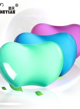 梦天硅胶鼠标垫护腕小号女生办公手托枕3d笔记本软垫子预防鼠标手