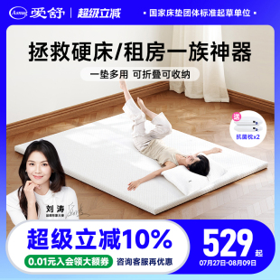 爱舒榻榻米垫租房专用床垫学生宿舍单人床垫双面两用 理想T1