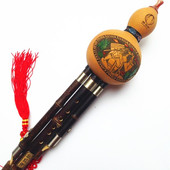 蓝孔雀品牌正品 030紫竹演奏专业三音葫芦丝调降b调C调D调G调F调